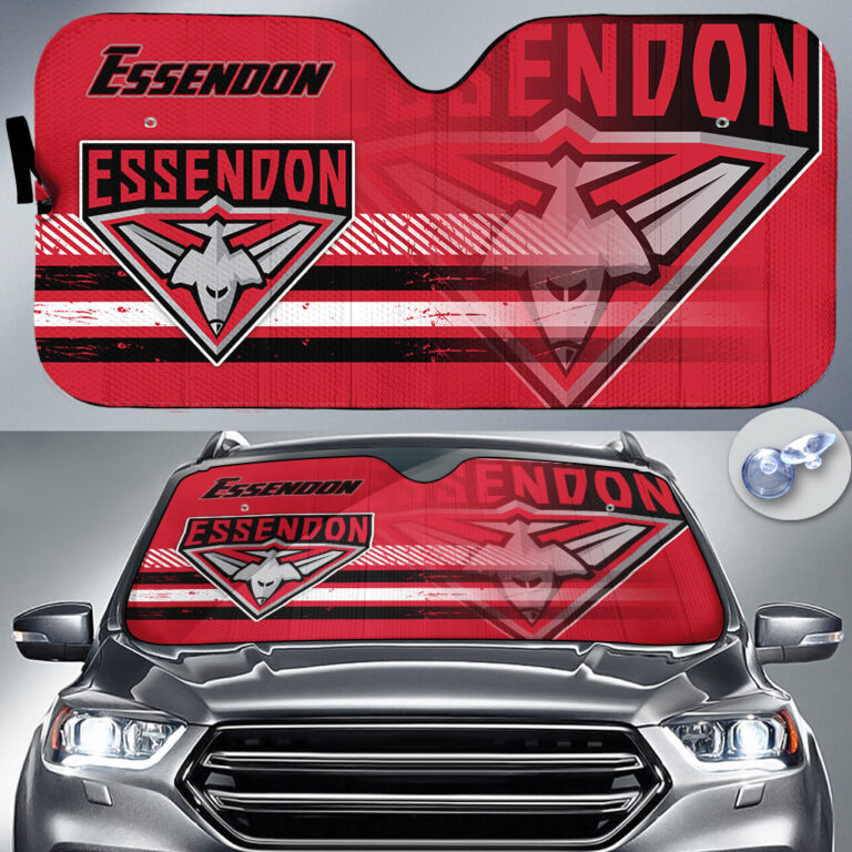 AFL Essendon Bombers - Car Sun Shade