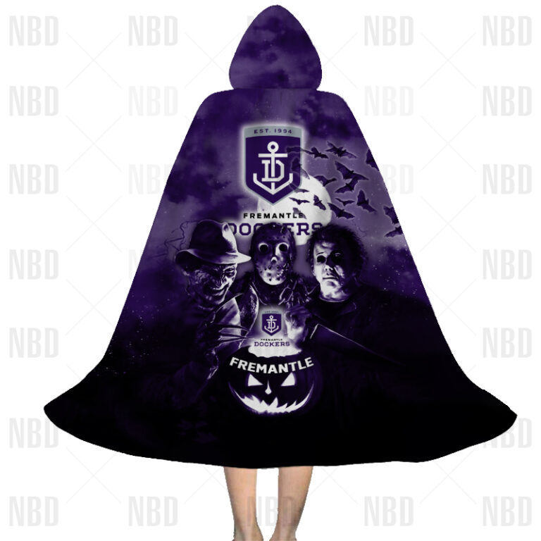 AFL Fremantle Dockers Halloween Adult Kid Preschool Cloak