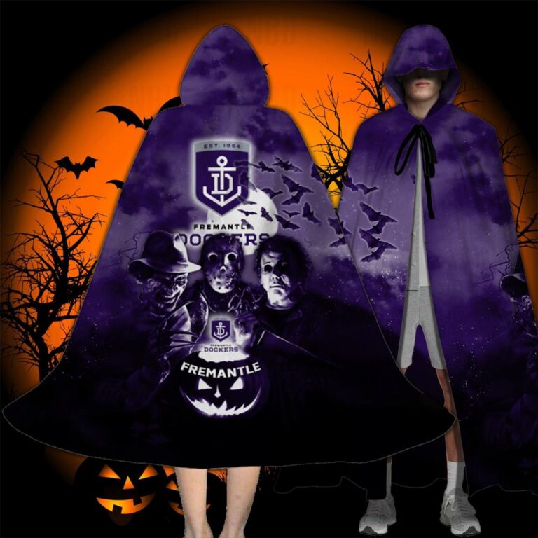AFL Fremantle Dockers Halloween Adult Kid Preschool Cloak