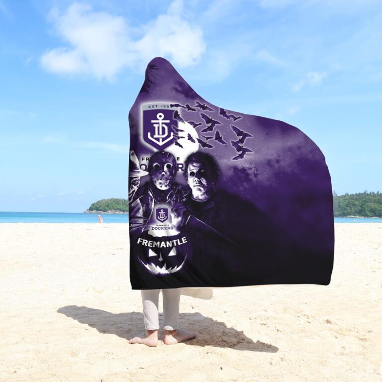 AFL Fremantle Dockers Halloween Hooded Blanket