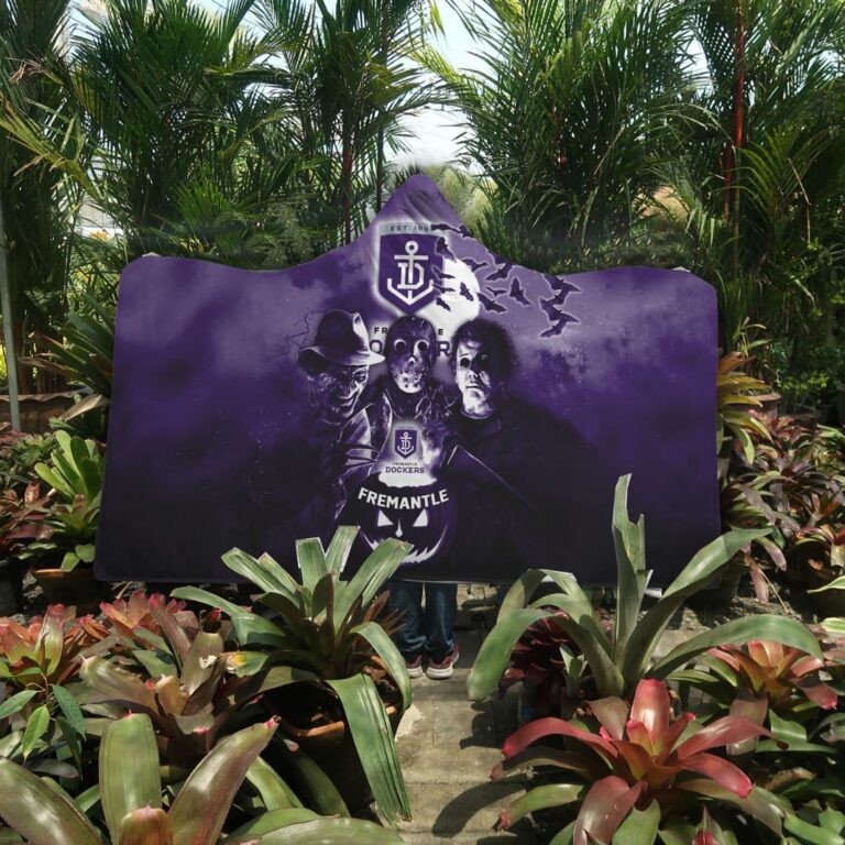 AFL Fremantle Dockers Halloween Hooded Blanket