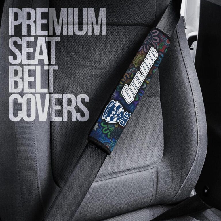 AFL Geelong Cats | Seat Belt | Steering | Car Seat Covers