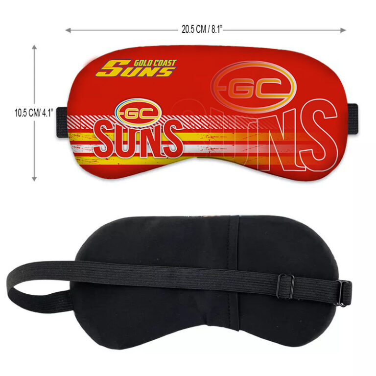 AFL Gold Coast Suns Sleep Mask