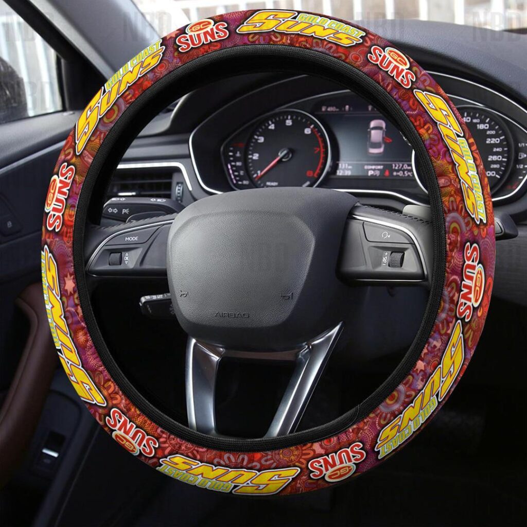 AFL Gold Coast Suns | Seat Belt | Steering | Car Seat Covers
