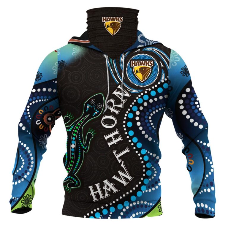 AFL Hawthorn Hawks 3D Printing | Hoodie/Zip/T-Shirt/Long Sleeve