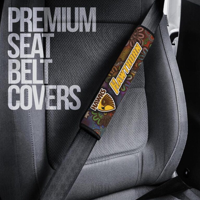 AFL Hawthorn Hawks | Seat Belt | Steering | Car Seat Covers