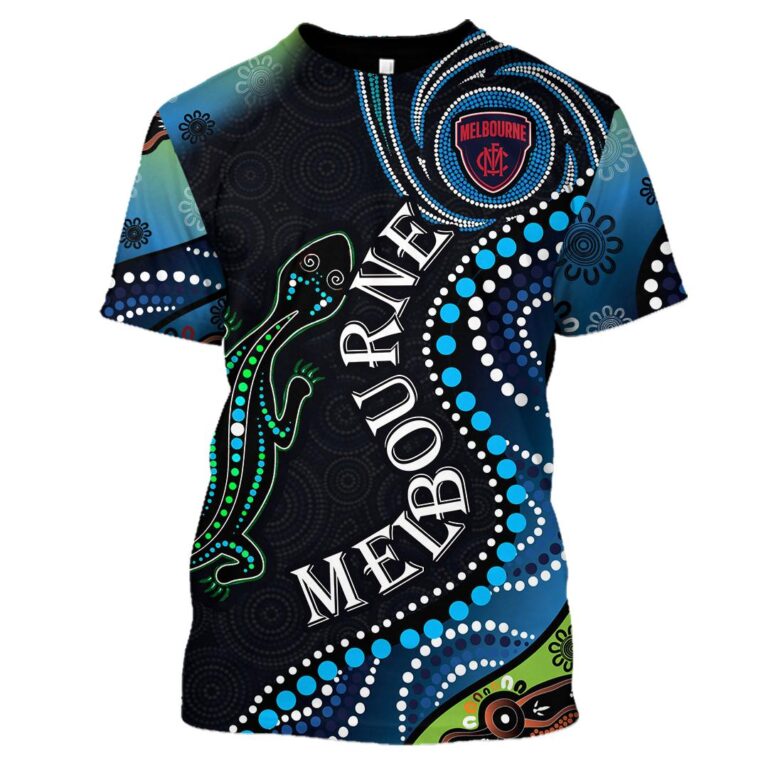 AFL Melbourne Demons 3D Printing | Hoodie/Zip/T-Shirt/Long Sleeve