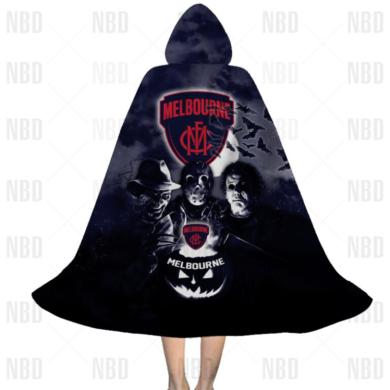 AFL Melbourne Demons Halloween Adult Kid Preschool Cloak