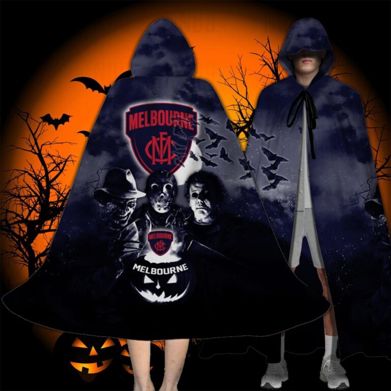 AFL Melbourne Demons Halloween Adult Kid Preschool Cloak