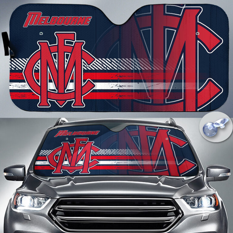 AFL Melbourne Demons - Car Sun Shade