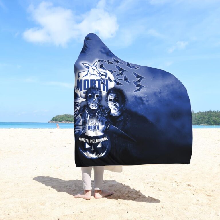 AFL North Melbourne Kangaroos Halloween Hooded Blanket