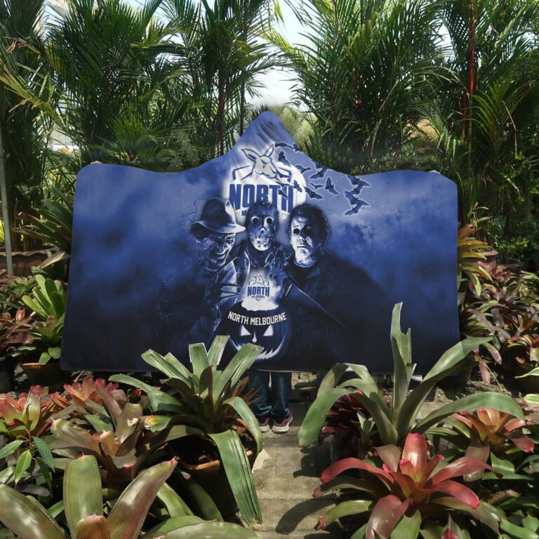 AFL North Melbourne Kangaroos Halloween Hooded Blanket