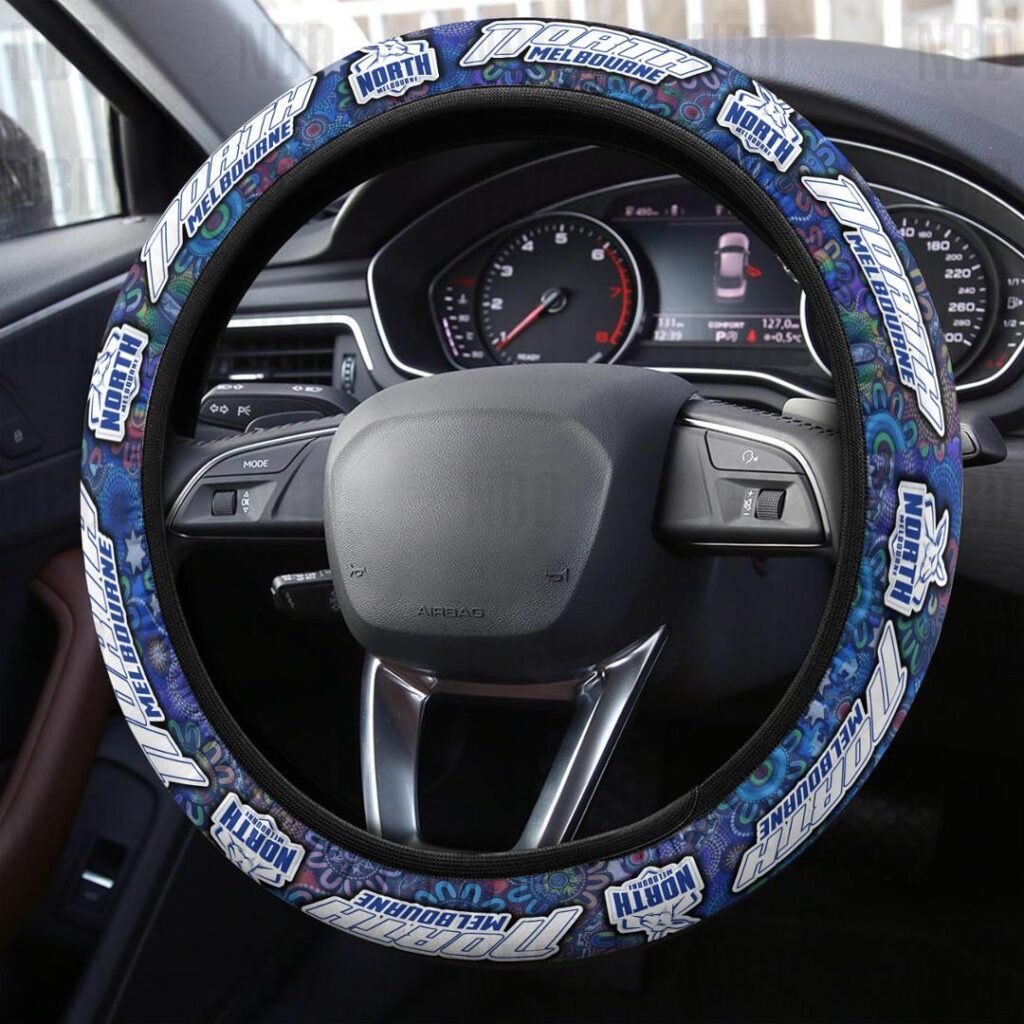 AFL North Melbourne Kangaroos | Seat Belt | Steering | Car Seat Covers