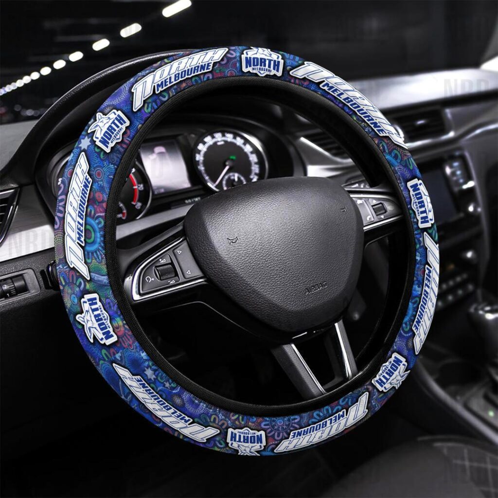 AFL North Melbourne Kangaroos | Seat Belt | Steering | Car Seat Covers