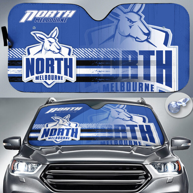 AFL North Melbourne Kangaroos - Car Sun Shade