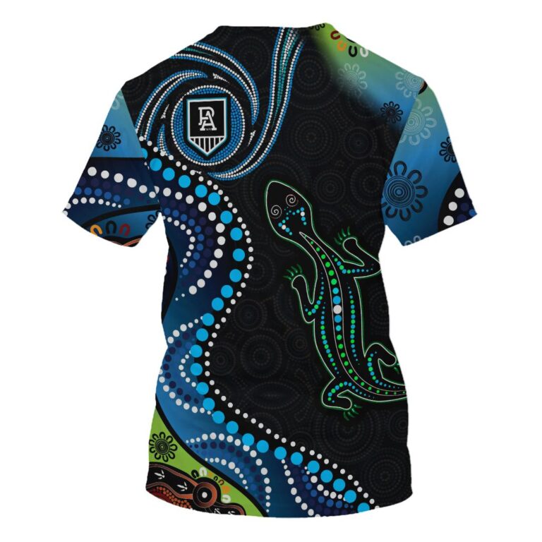 AFL Port Adelaide Power 3D Printing | Hoodie/Zip/T-Shirt/Long Sleeve