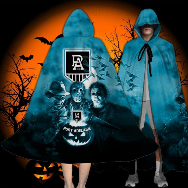 AFL Port Adelaide Power Halloween Adult Kid Preschool Cloak