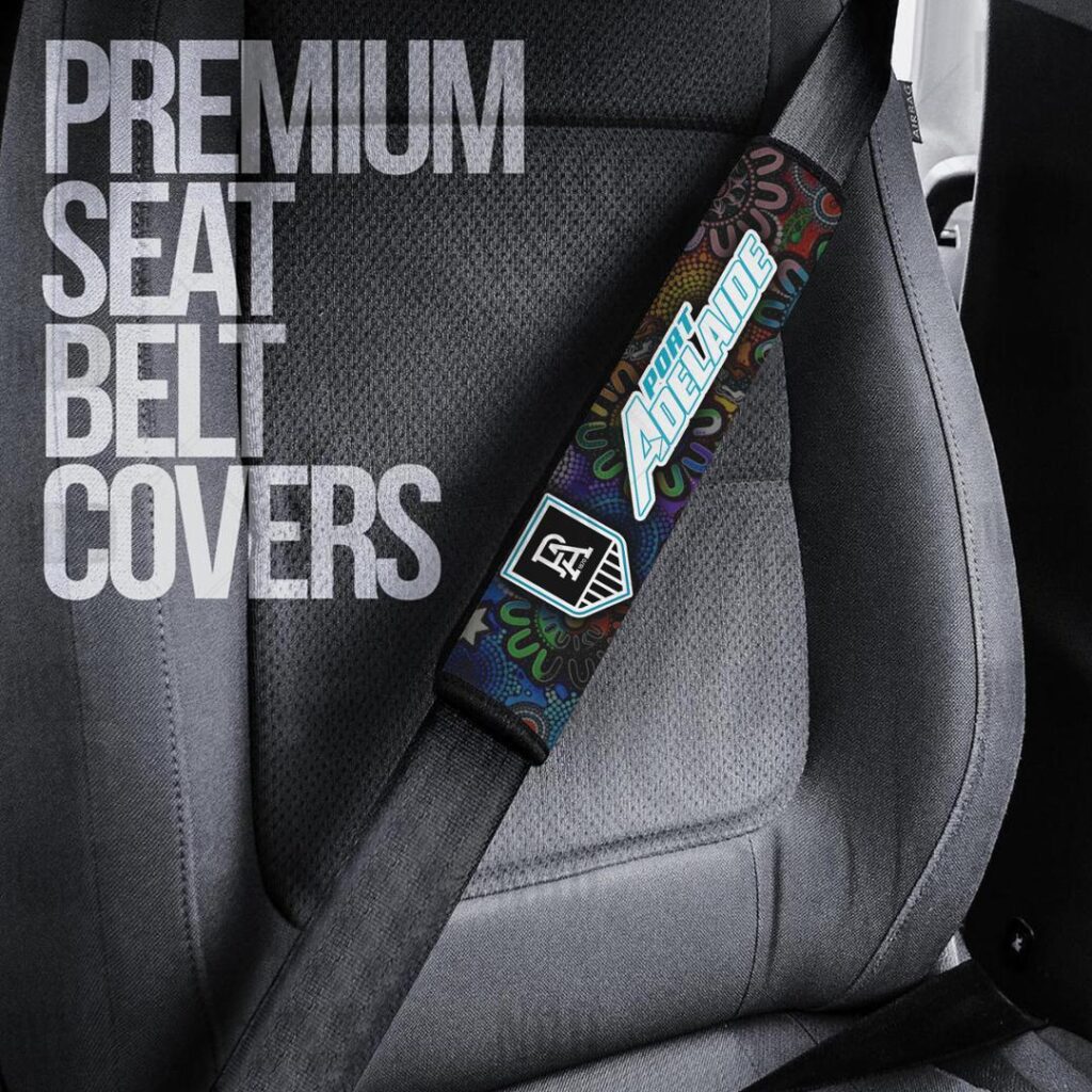 AFL Port Adelaide Power | Seat Belt | Steering | Car Seat Covers