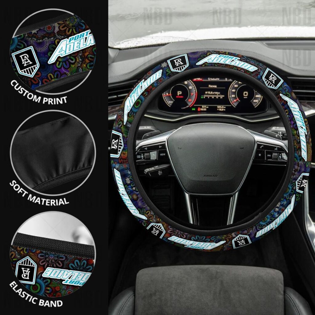 AFL Port Adelaide Power | Seat Belt | Steering | Car Seat Covers