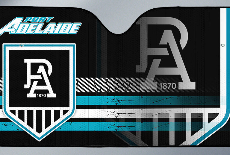 AFL Port Adelaide Power - Car Sun Shade