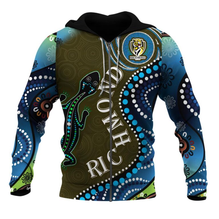 AFL Richmond Tigers 3D Printing | Hoodie/Zip/T-Shirt/Long Sleeve