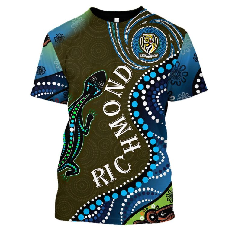 AFL Richmond Tigers 3D Printing | Hoodie/Zip/T-Shirt/Long Sleeve