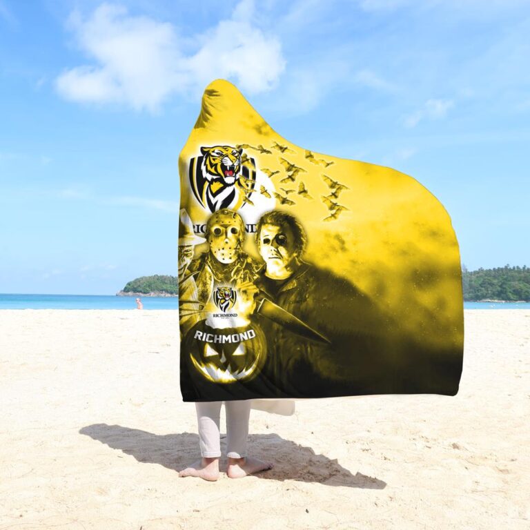 AFL Richmond Tigers Halloween Hooded Blanket