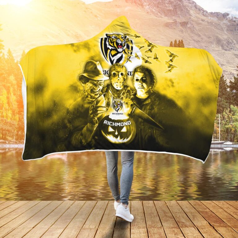 AFL Richmond Tigers Halloween Hooded Blanket