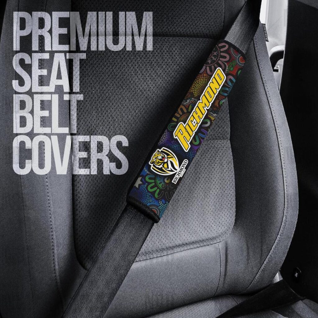 AFL Richmond Tigers | Seat Belt | Steering | Car Seat Covers