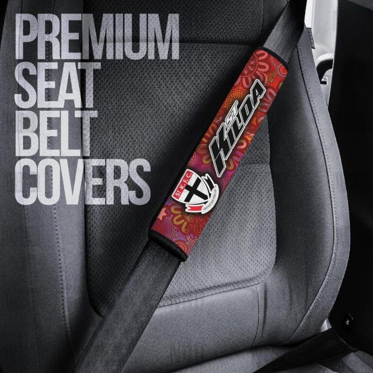 AFL St Kilda Saints | Seat Belt | Steering | Car Seat Covers