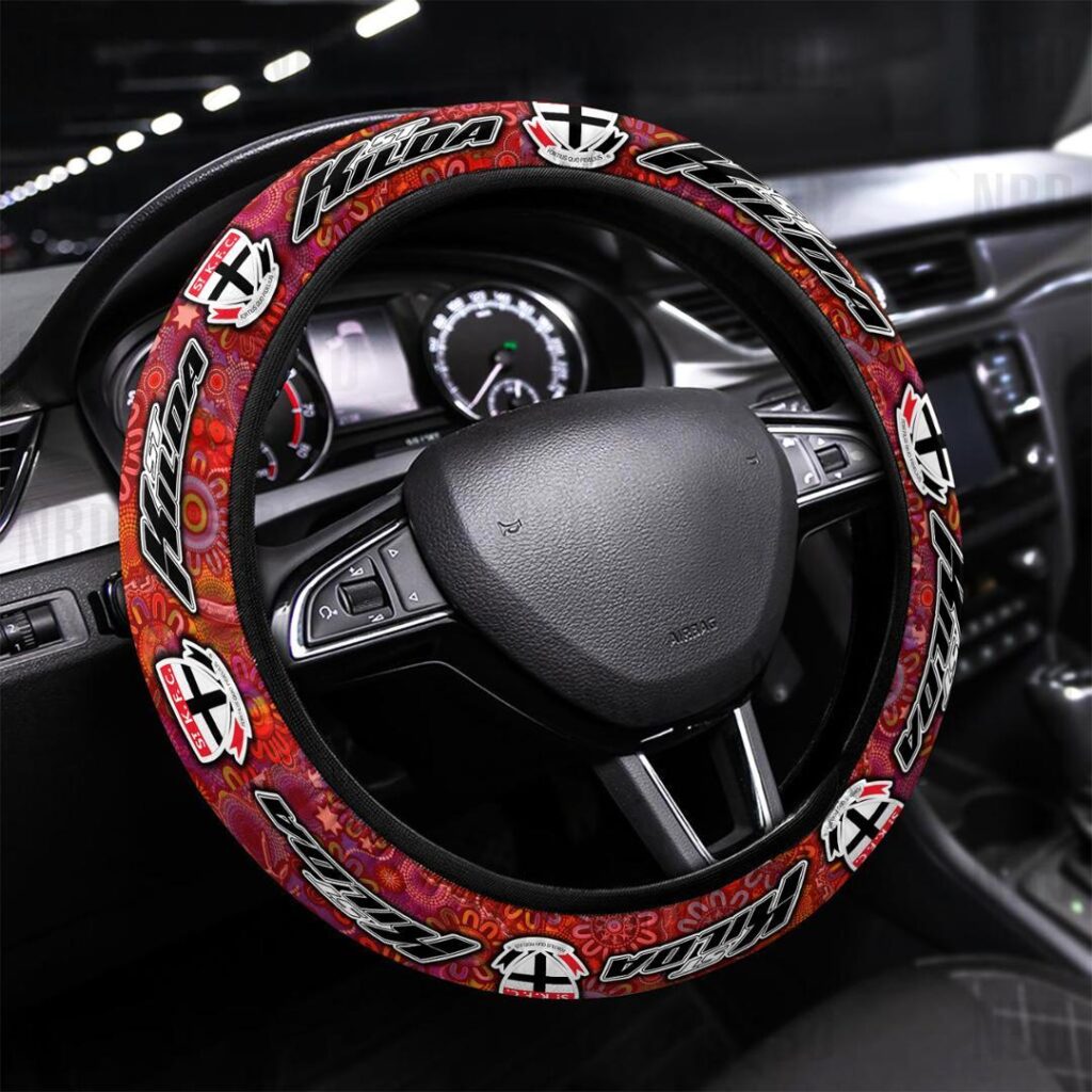 AFL St Kilda Saints | Seat Belt | Steering | Car Seat Covers