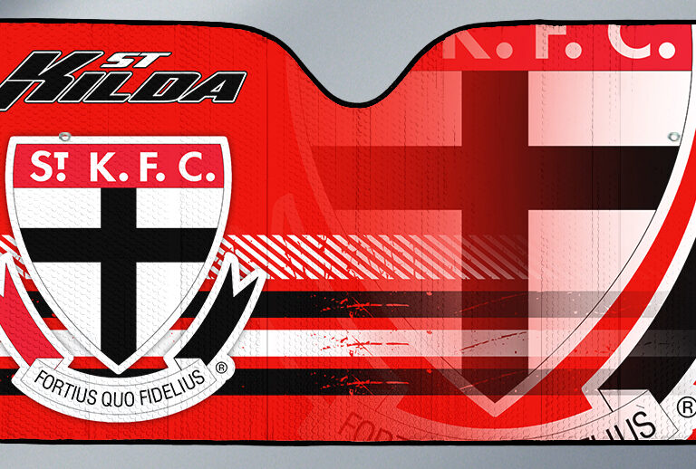 AFL St Kilda Saints - Car Sun Shade