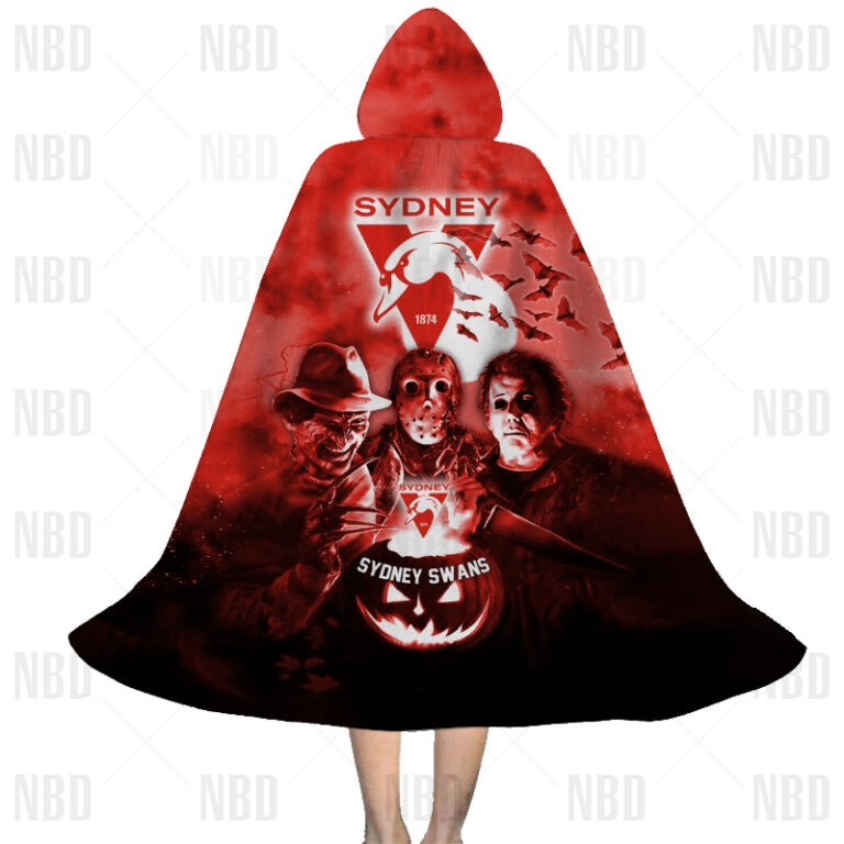 AFL Sydney Swans Halloween Adult Kid Preschool Cloak