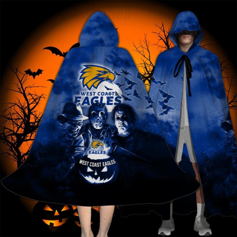 AFL West Coast Eagles Halloween Adult Kid Preschool Cloak