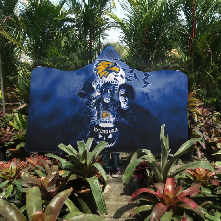 AFL West Coast Eagles Halloween Hooded Blanket