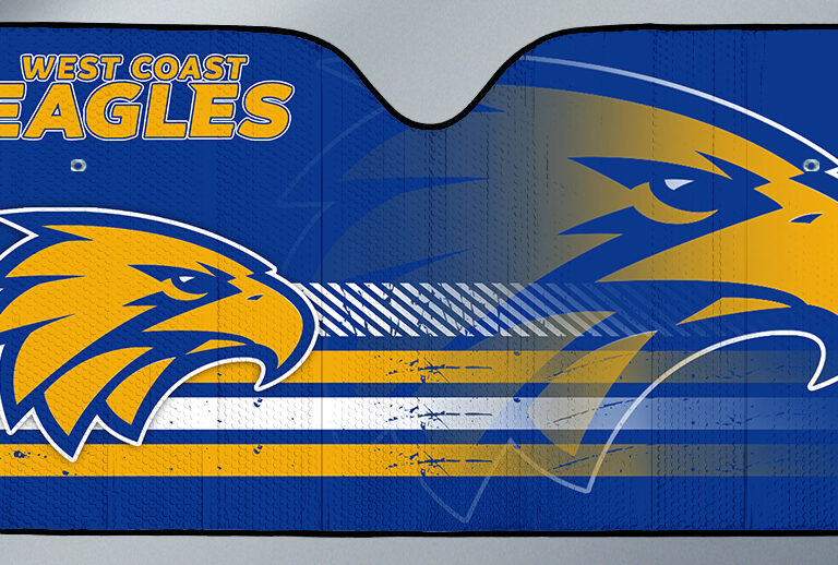 AFL West Coast Eagles - Car Sun Shade
