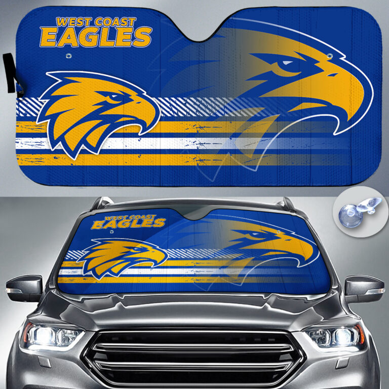 AFL West Coast Eagles - Car Sun Shade