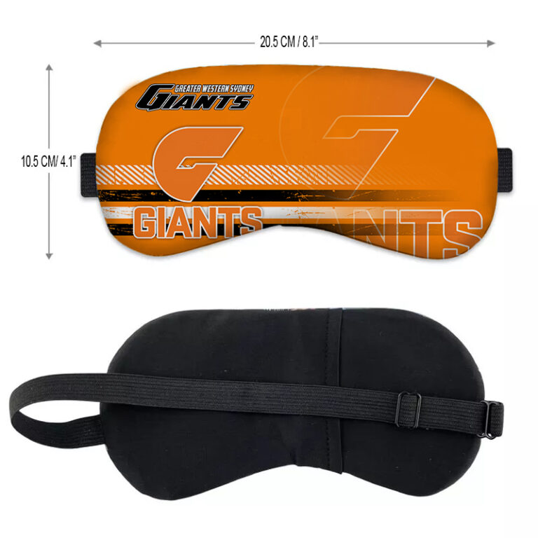 AFL Greater Western Sydney Giants Sleep Mask