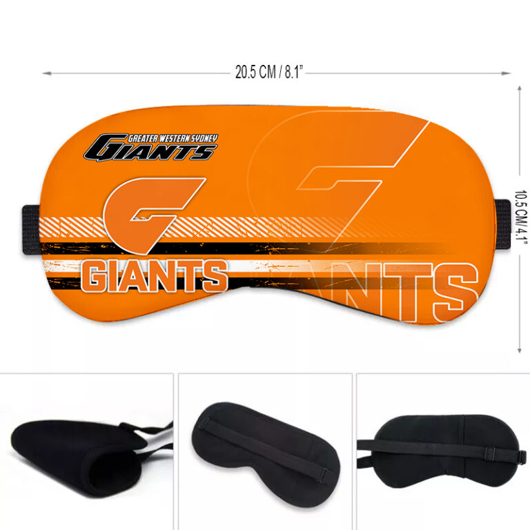 AFL Greater Western Sydney Giants Sleep Mask