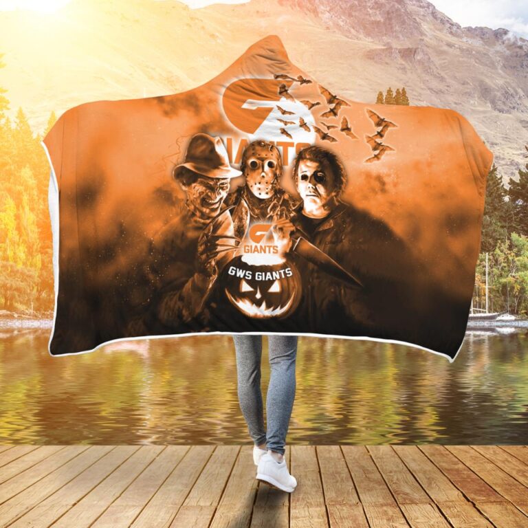 AFL Greater Western Sydney Giants Halloween Hooded Blanket