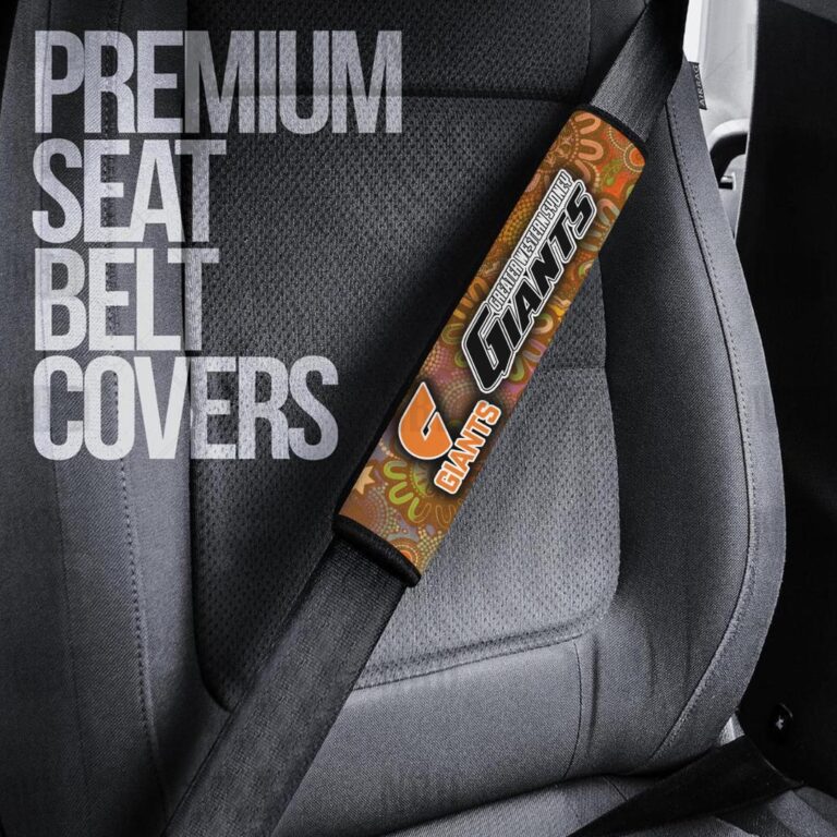 AFL Greater Western Sydney Giants | Seat Belt | Steering | Car Seat Covers