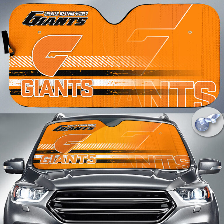 AFL Greater Western Sydney Giants - Car Sun Shade