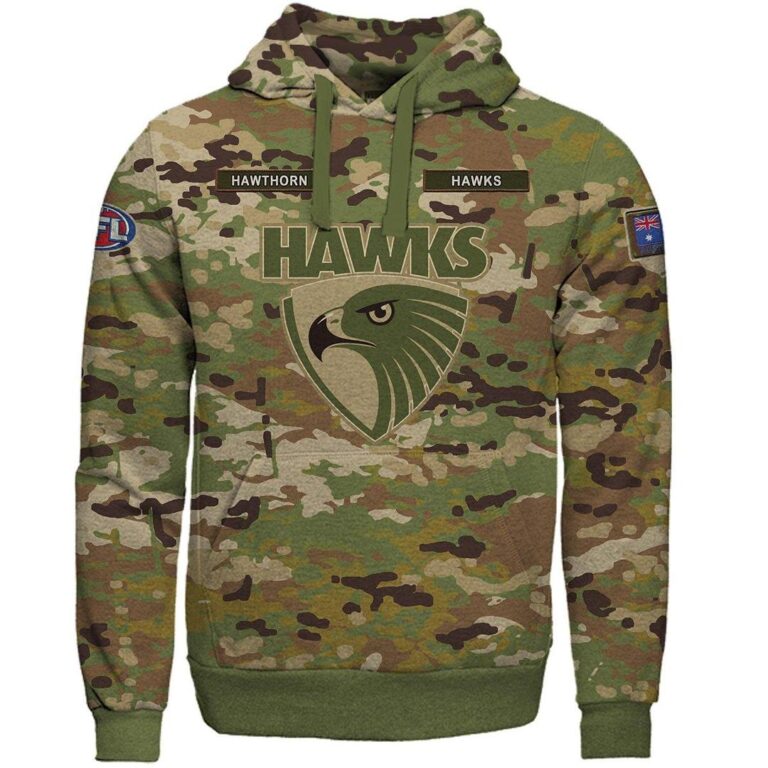 AFL Hawthorn Hawks -10- Hoodie/T-Shirt/Zipper/Sweatshirt