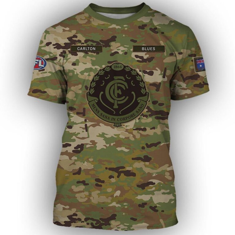 AFL-03-Carlton Blues Hoodie/T-Shirt/Zipper/Sweatshirt