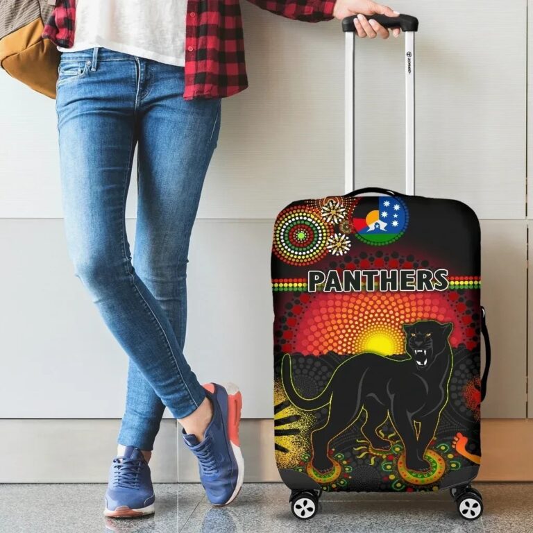 NRL Penrith Luggage Covers Indigenous Panthers Naidoc Week Version K8