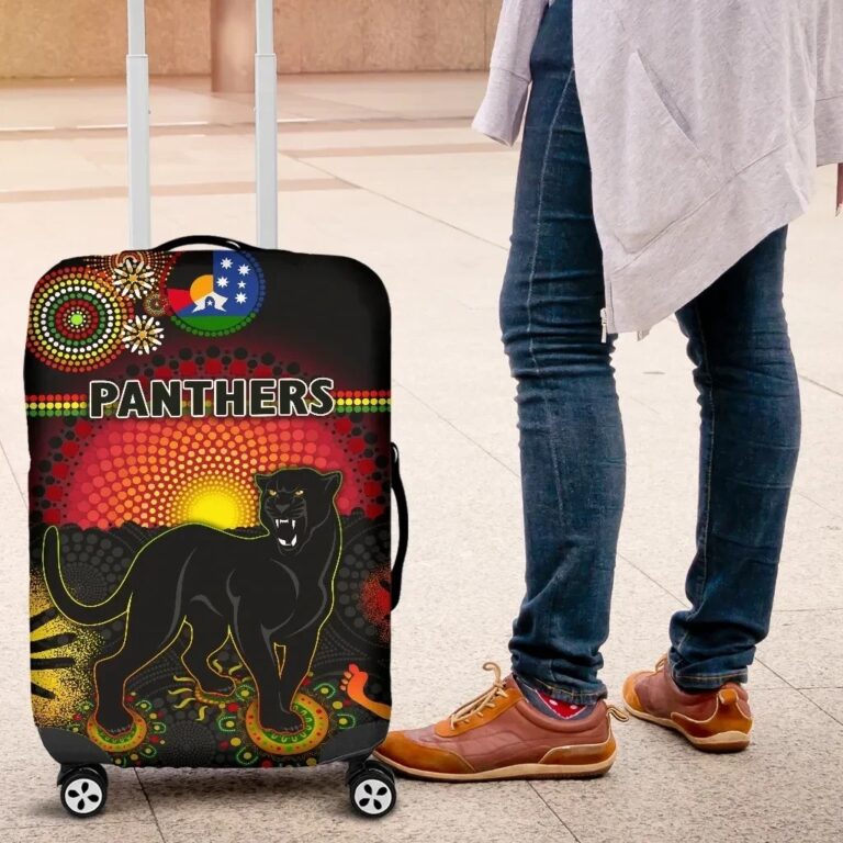 NRL Penrith Luggage Covers Indigenous Panthers Naidoc Week Version K8