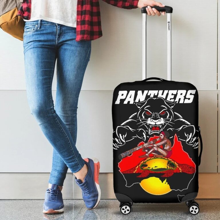 NRL Panthers Luggage Cover Special Map Th12