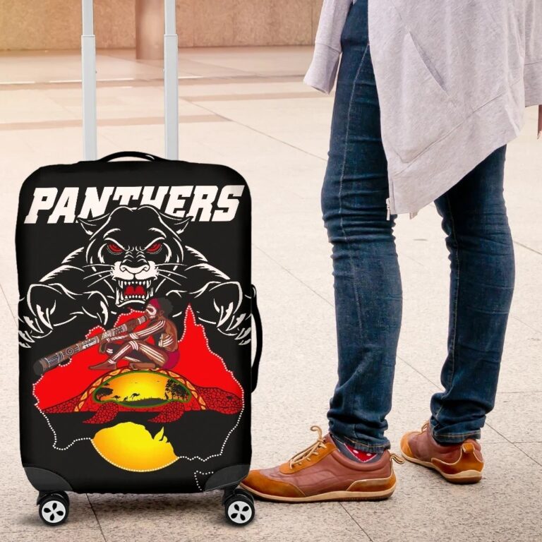 NRL Panthers Luggage Cover Special Map Th12