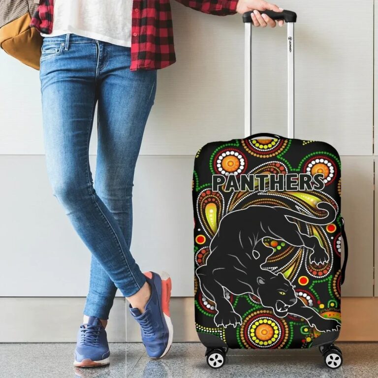 NRL Penrith Luggage Covers Panthers Indigenous Vibes K8