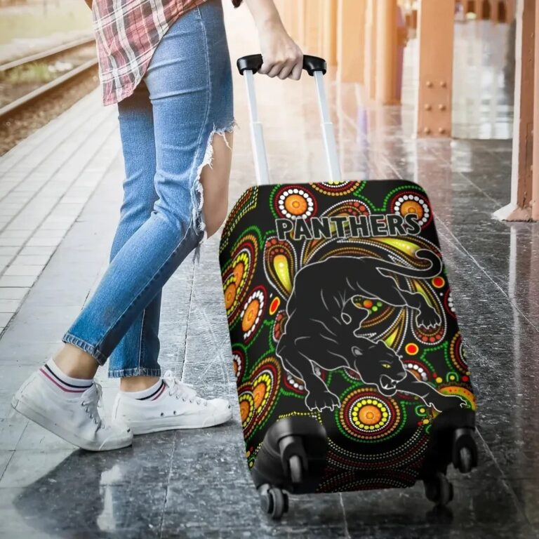 NRL Penrith Luggage Covers Panthers Indigenous Vibes K8